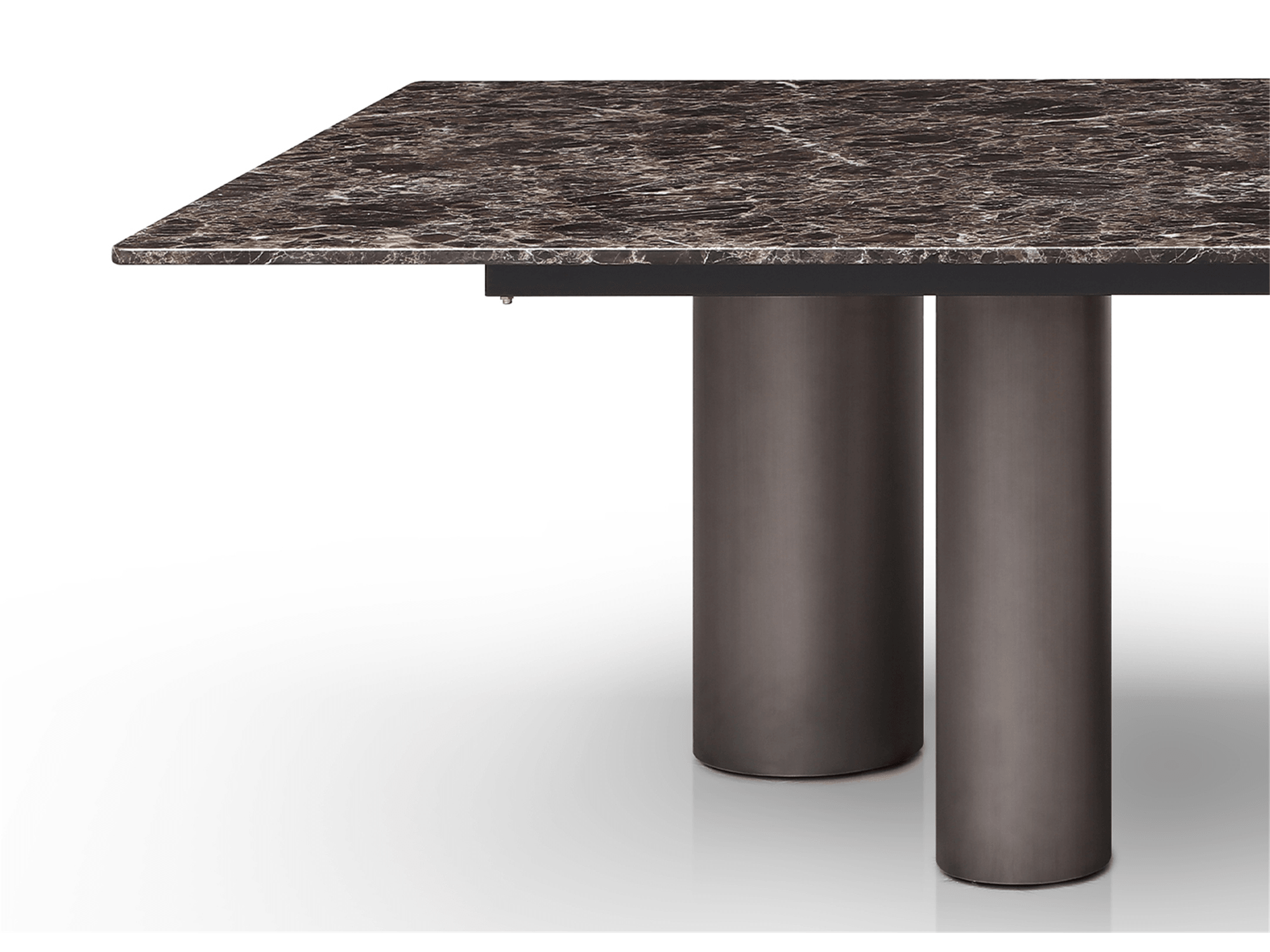 Hightower Dining Table Black Bronze - Euro Living Furniture