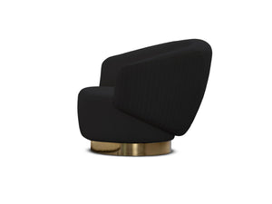 Erzin Swivel Accent Chair - Euro Living Furniture
