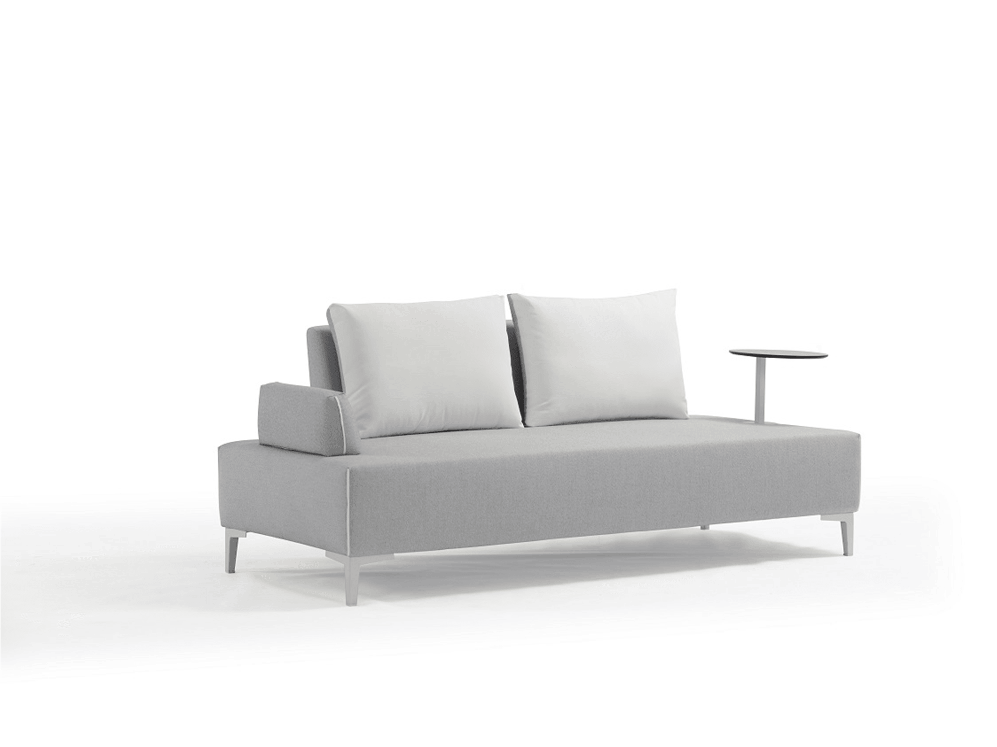 Helvius Arm Sofa with Table - Euro Living Furniture