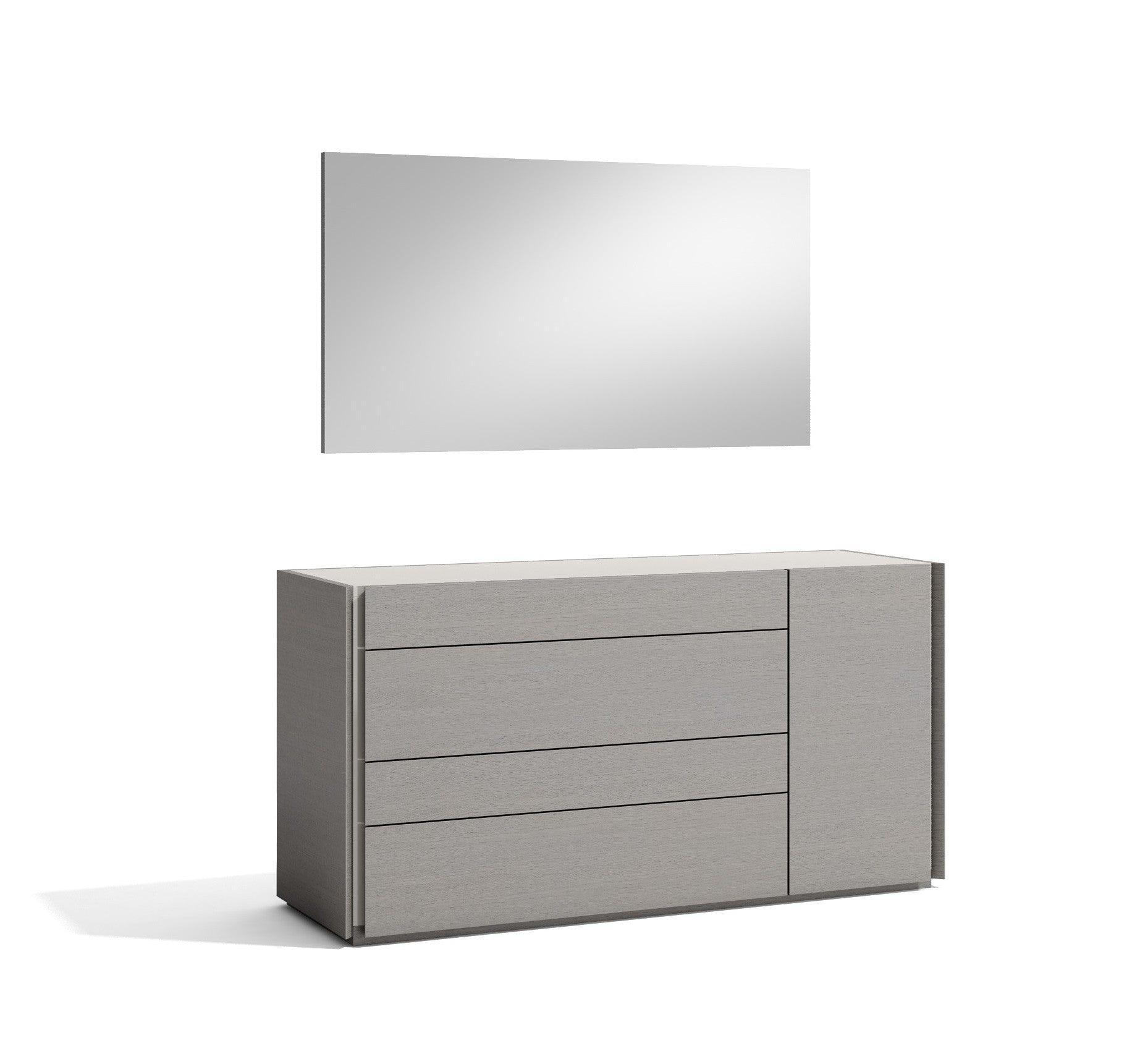 Stroll Premium Bedroom Set in Grey - Euro Living Furniture