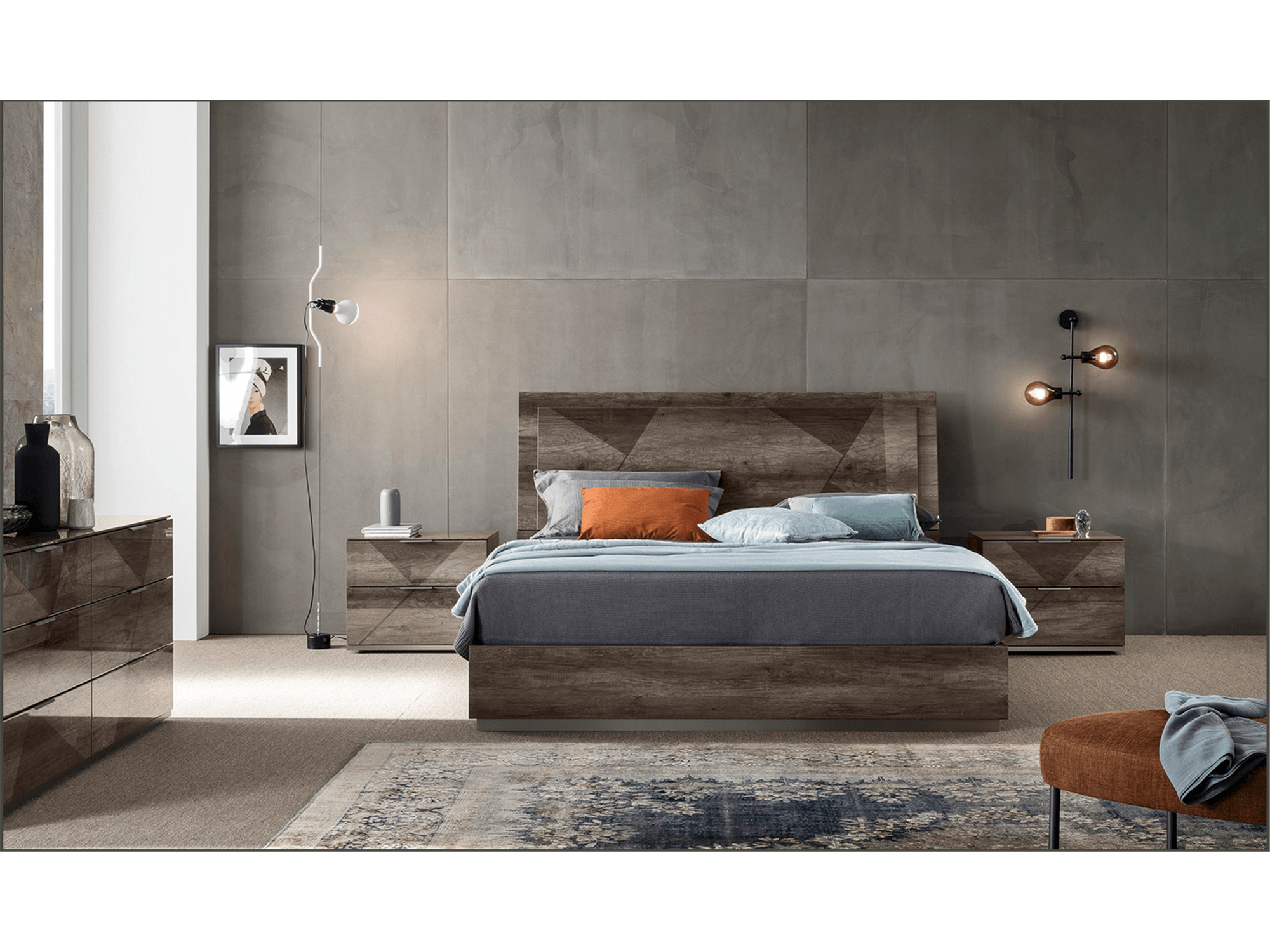 Favi Bedroom Collection - Euro Living Furniture