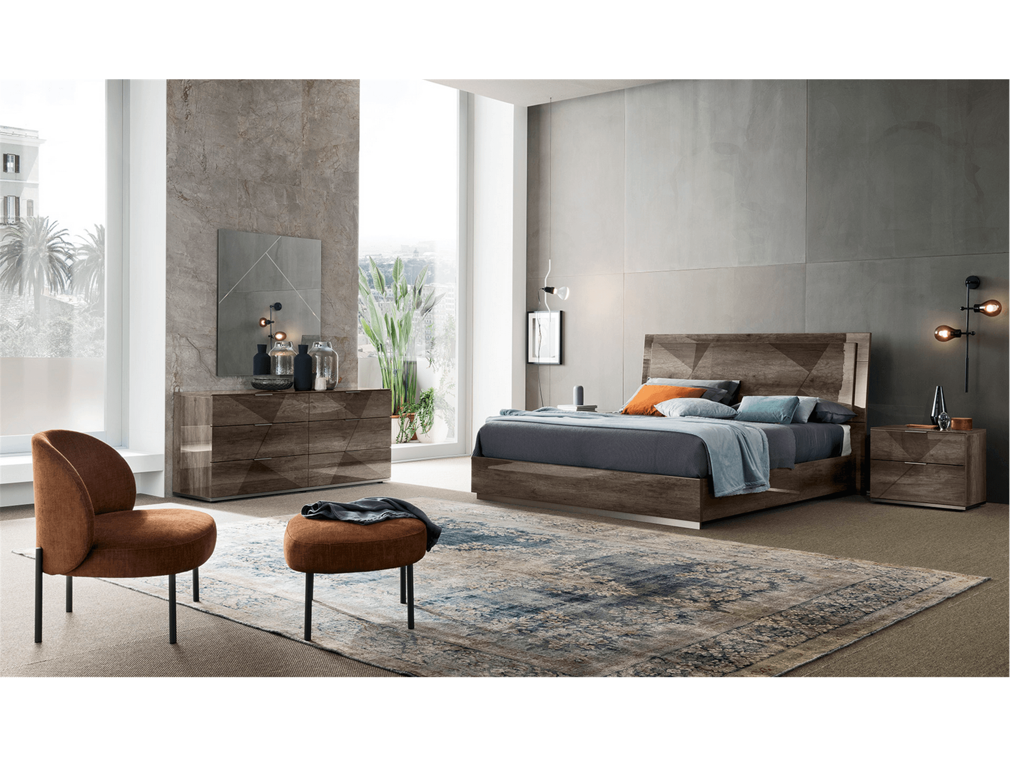 Favi Bedroom Collection - Euro Living Furniture