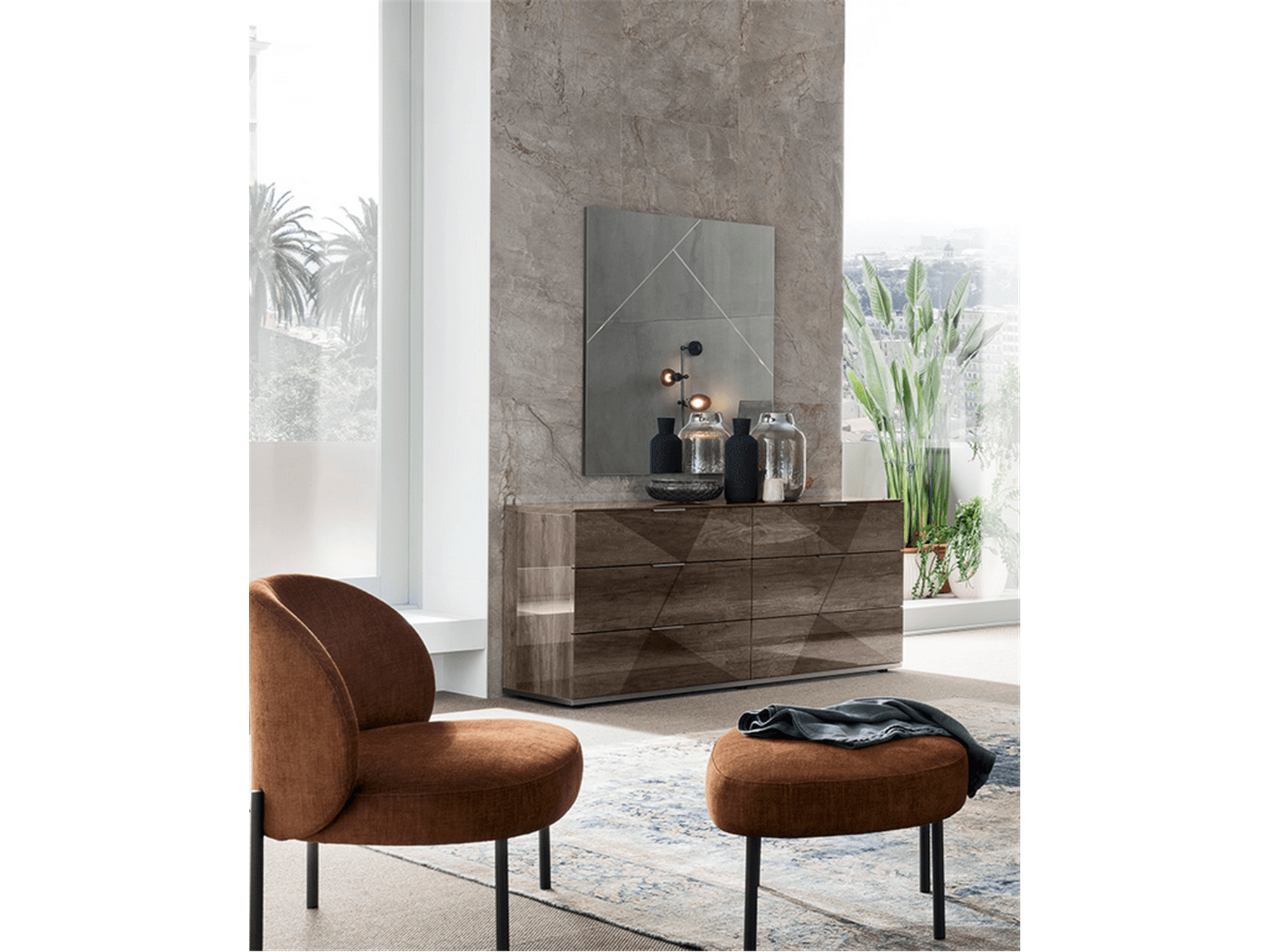 Favi Bedroom Collection - Euro Living Furniture