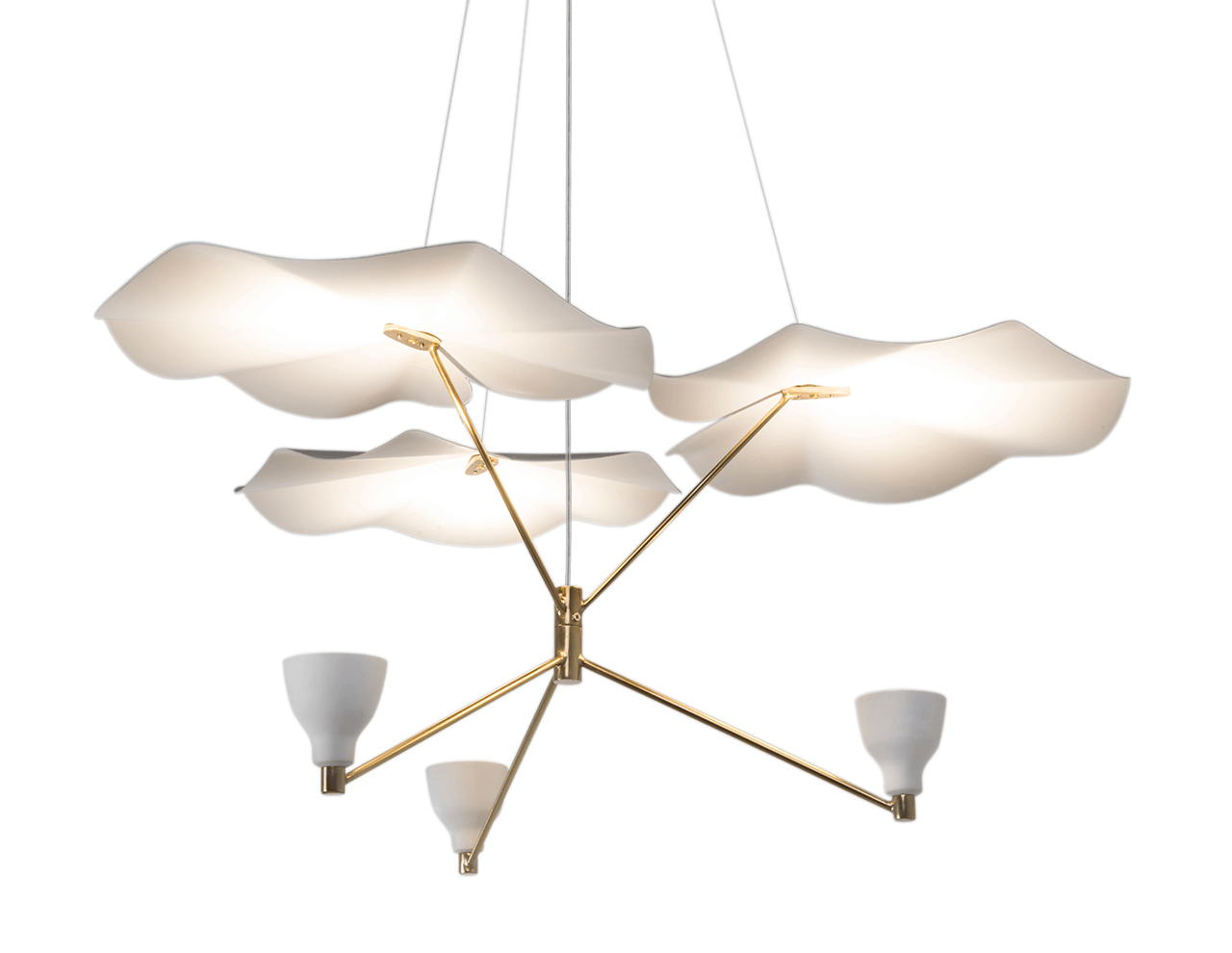 FOGLIA HANGING LAMP, CALLA - Euro Living Furniture