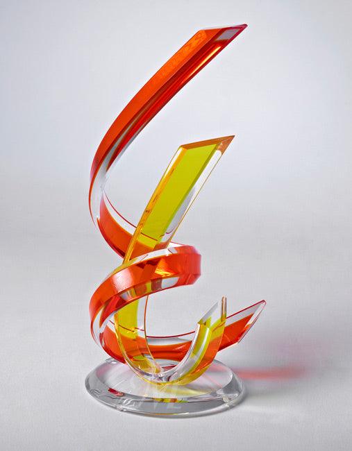 Flori Acrylic Sculpture - Euro Living Furniture