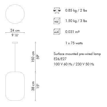GEISHA LANTERN, SMALL - Euro Living Furniture