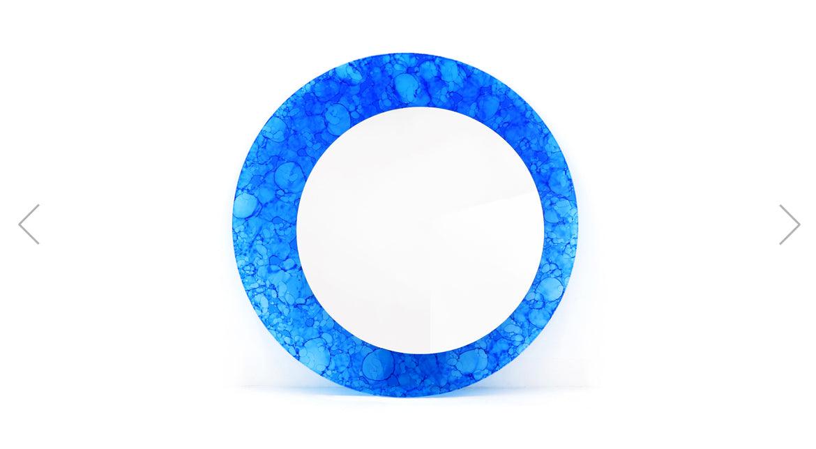 Olya Round Mirror - Euro Living Furniture