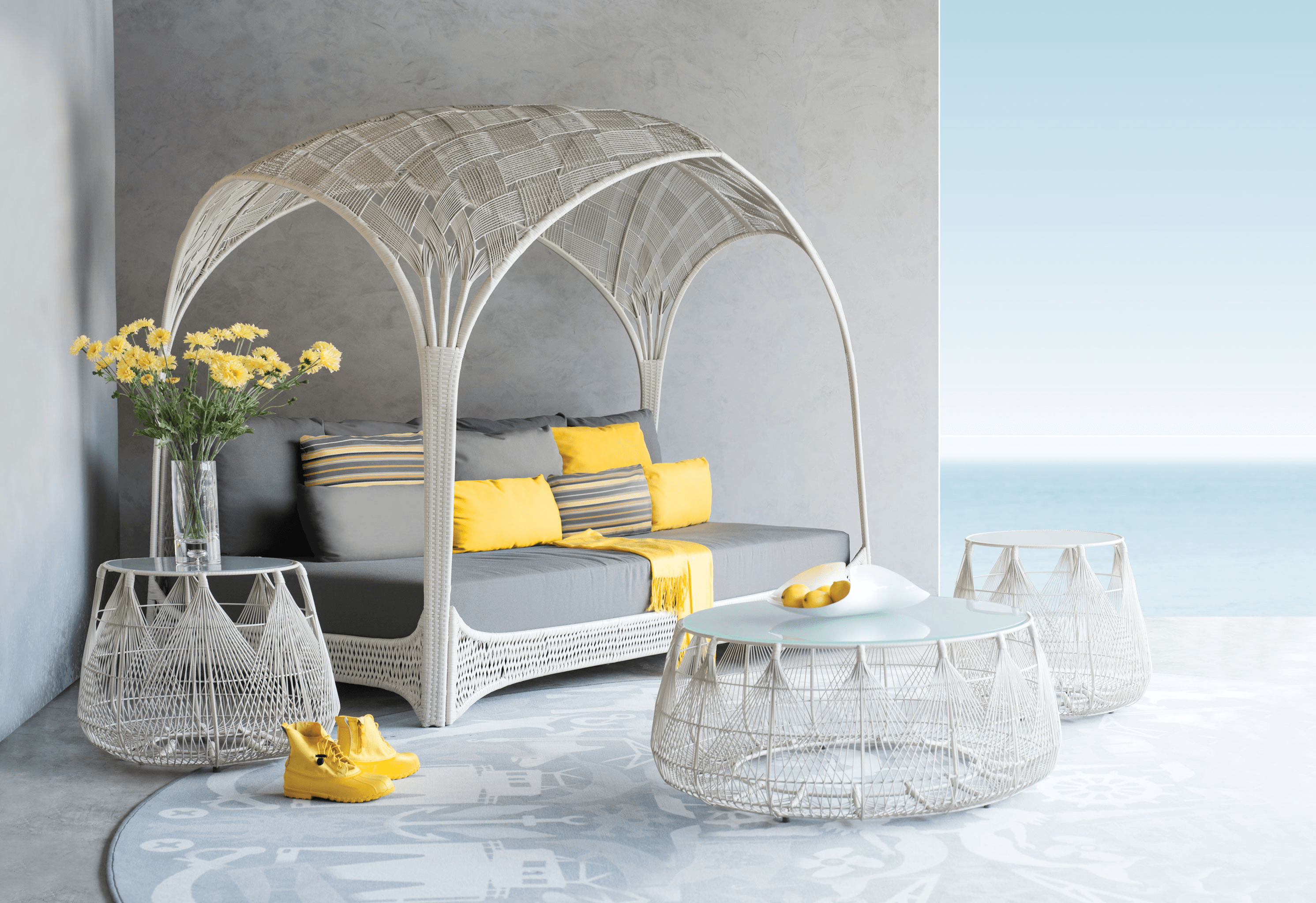 HAGIA END TABLE - Euro Living Furniture