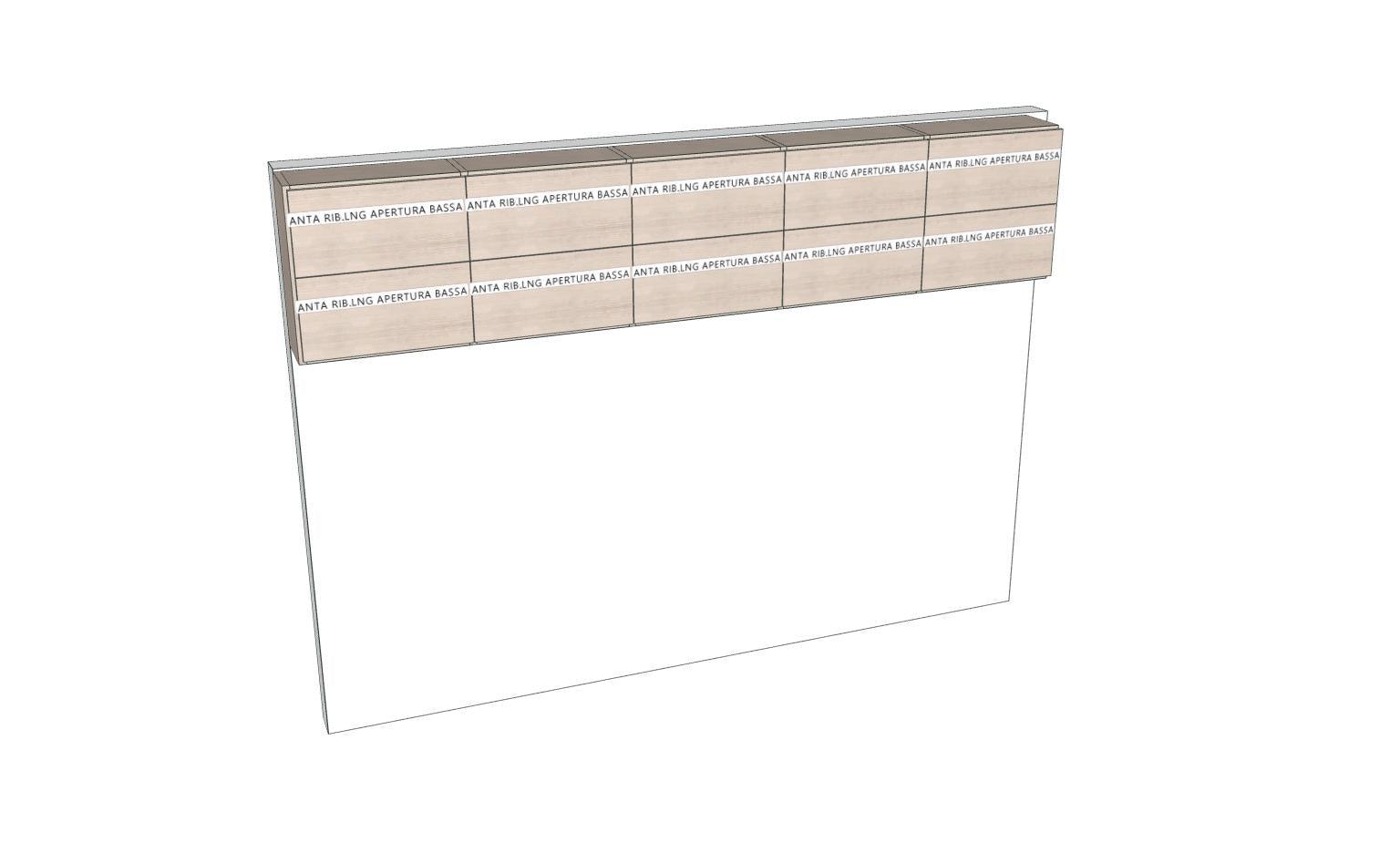 Atlante Wall bookcases - Euro Living Furniture