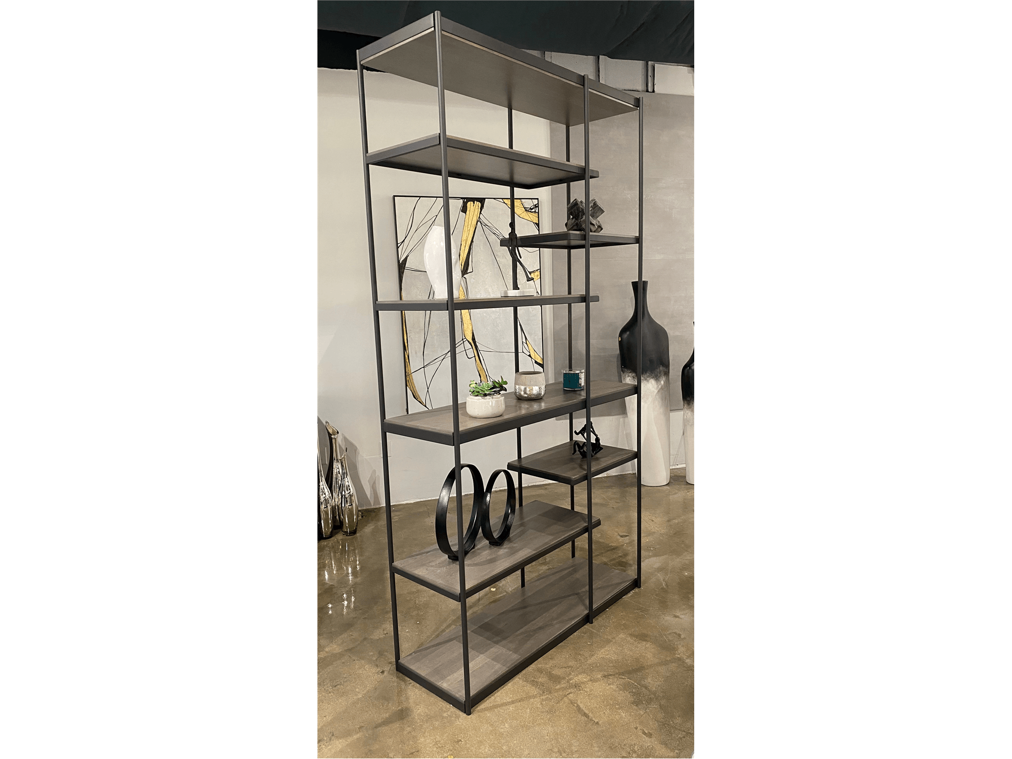 Rochelle Shelving Unit - Euro Living Furniture
