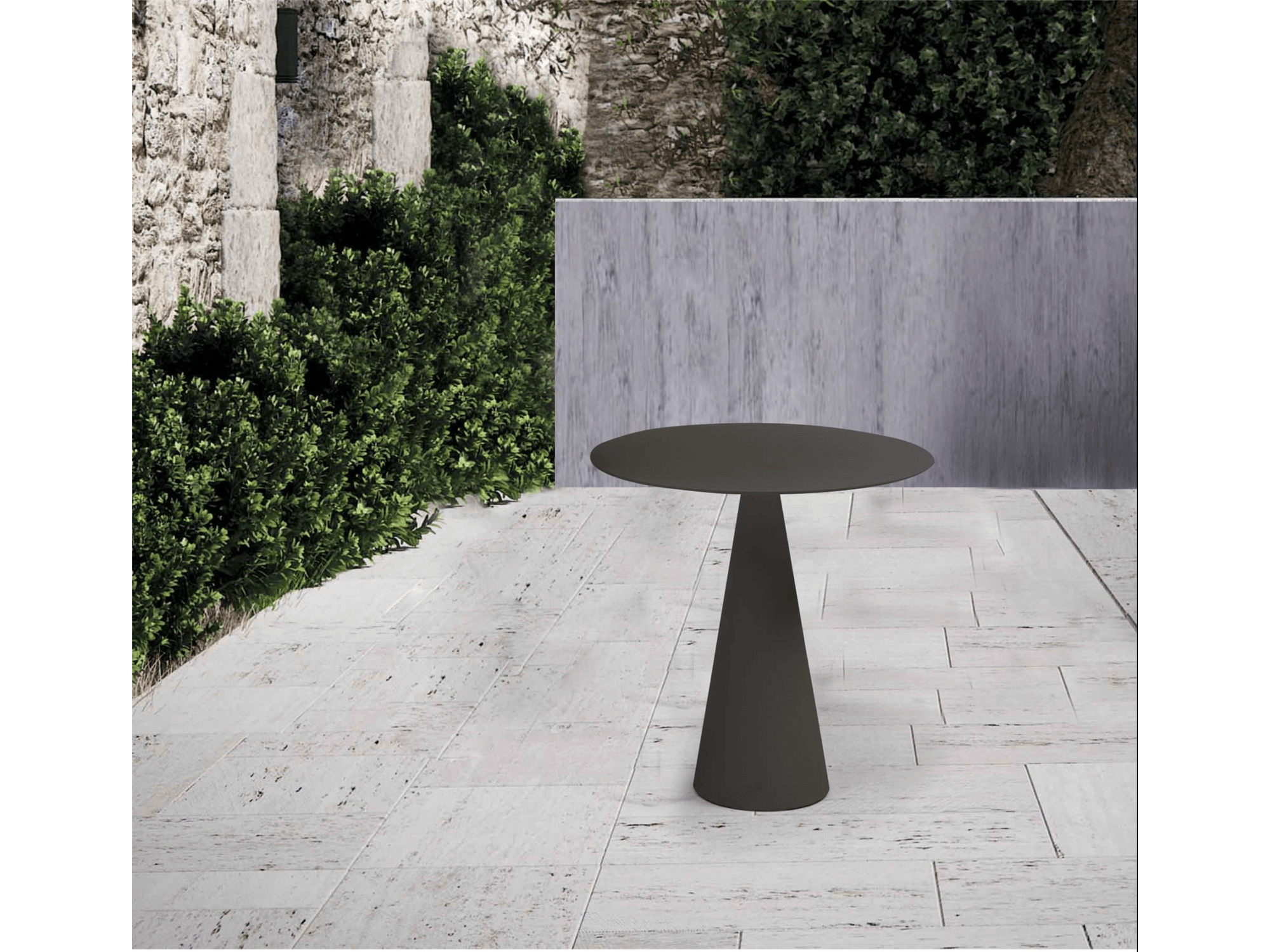 Mondy indoor/outdoor Side Table - Euro Living Furniture
