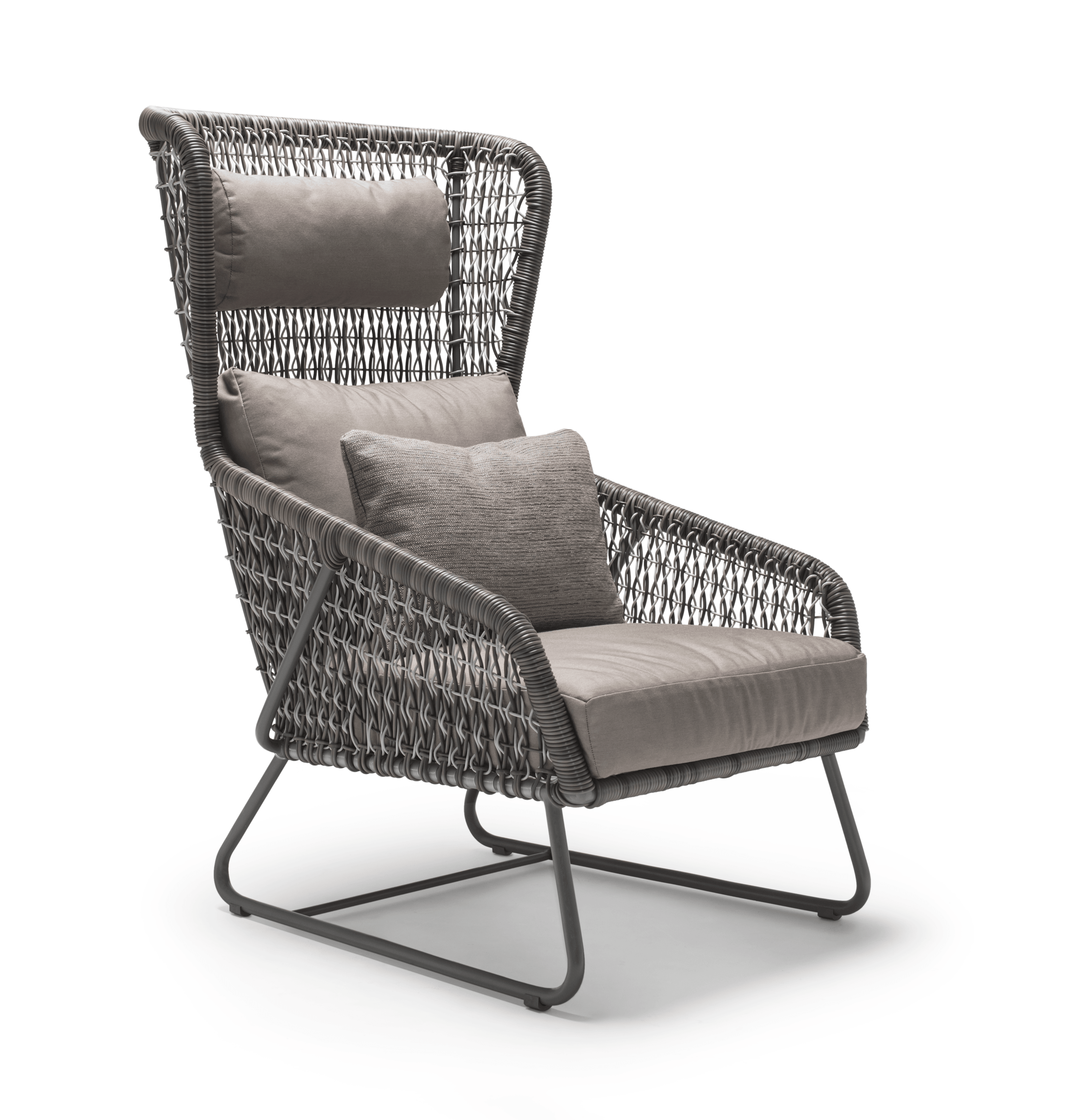 ISABELLA EASY ARMCHAIR HIGHBACK - Euro Living Furniture