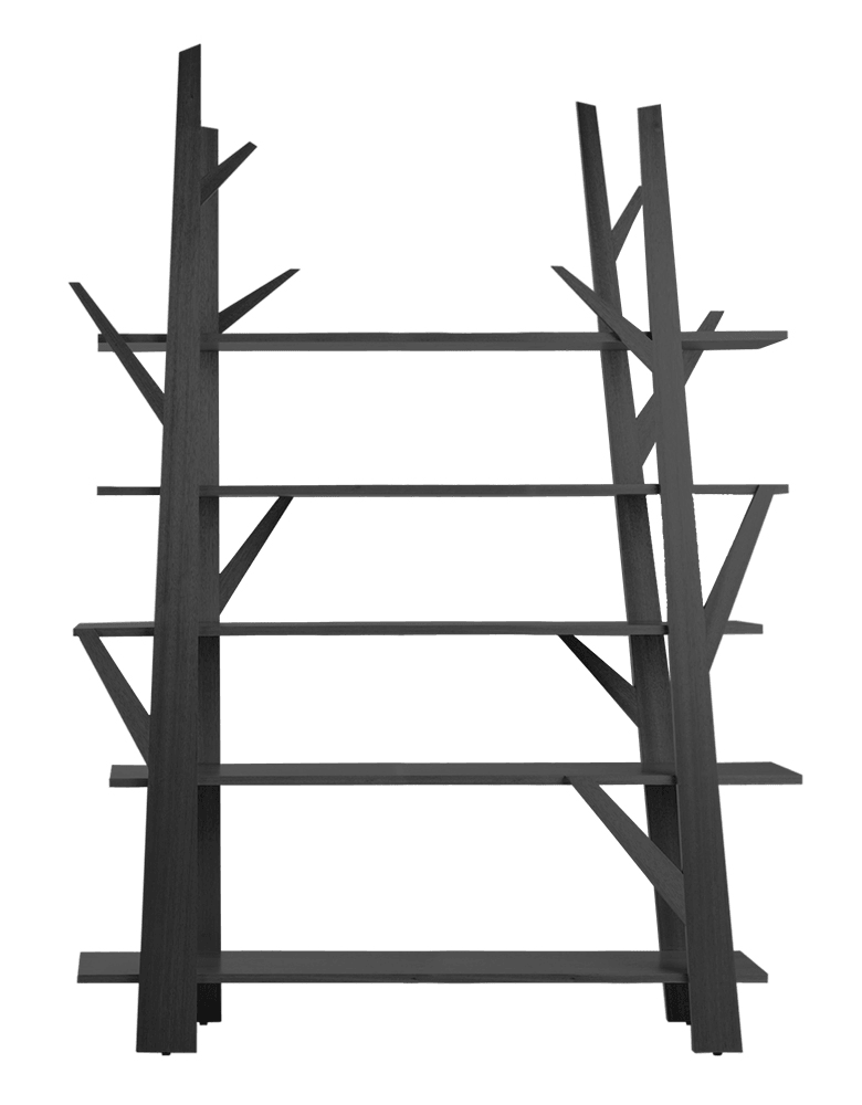 JUNIPER BOOKSHELF MEDIUM - Euro Living Furniture