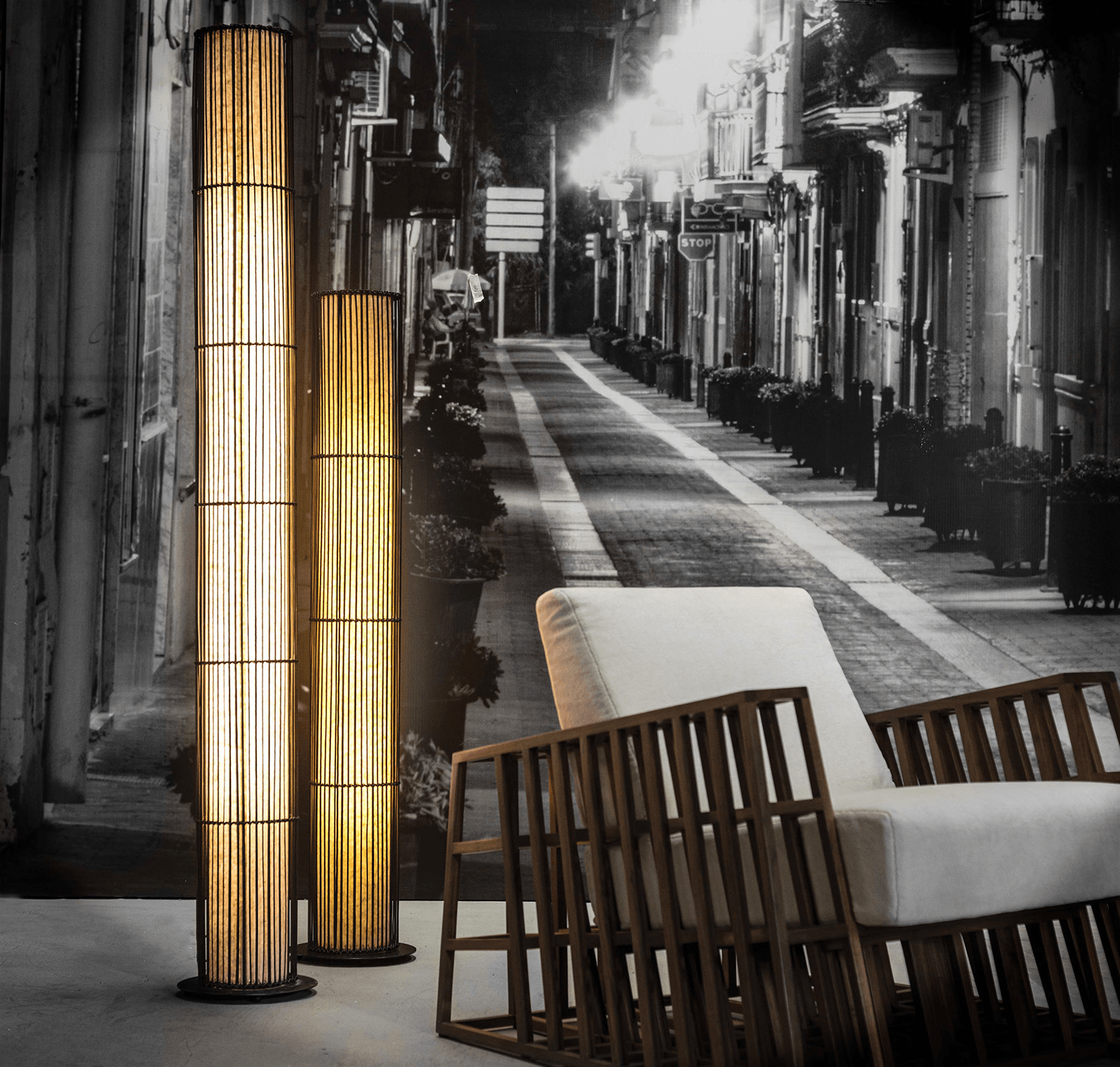 KAI O FLOOR LAMP - Euro Living Furniture