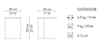 KAJA C-TABLE - Euro Living Furniture
