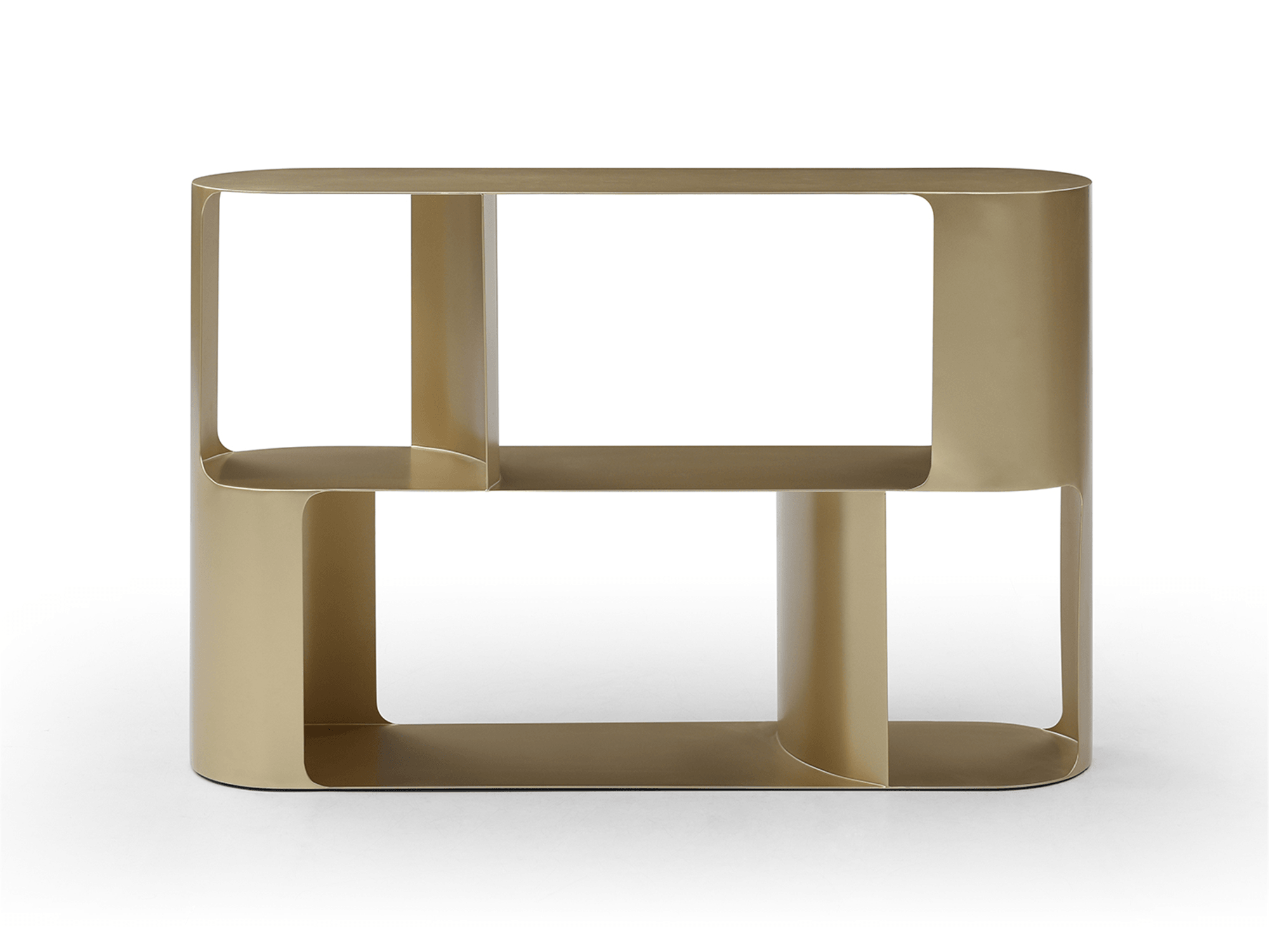 Cadence Console Table Gold - Euro Living Furniture