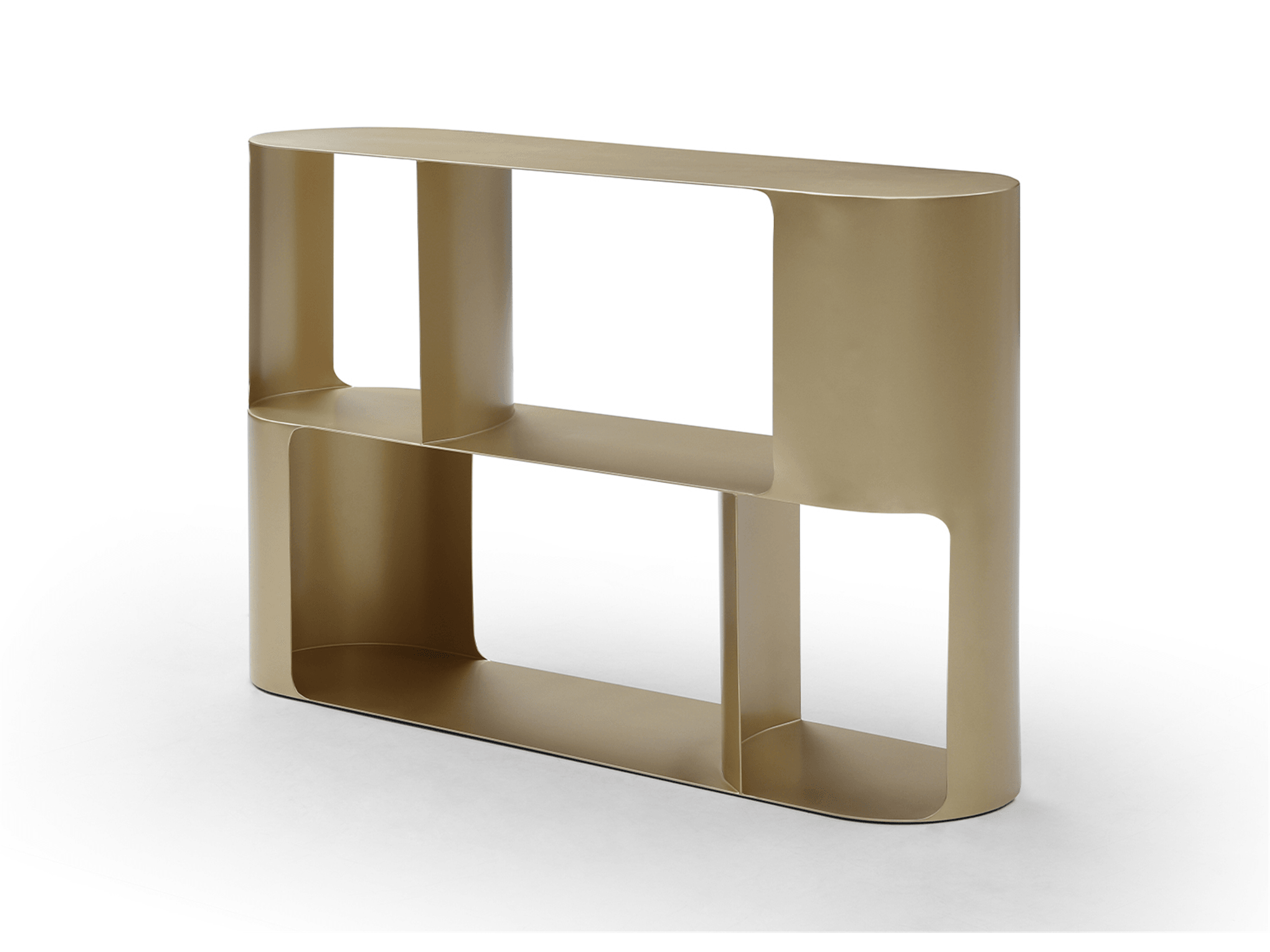 Cadence Console Table Gold - Euro Living Furniture
