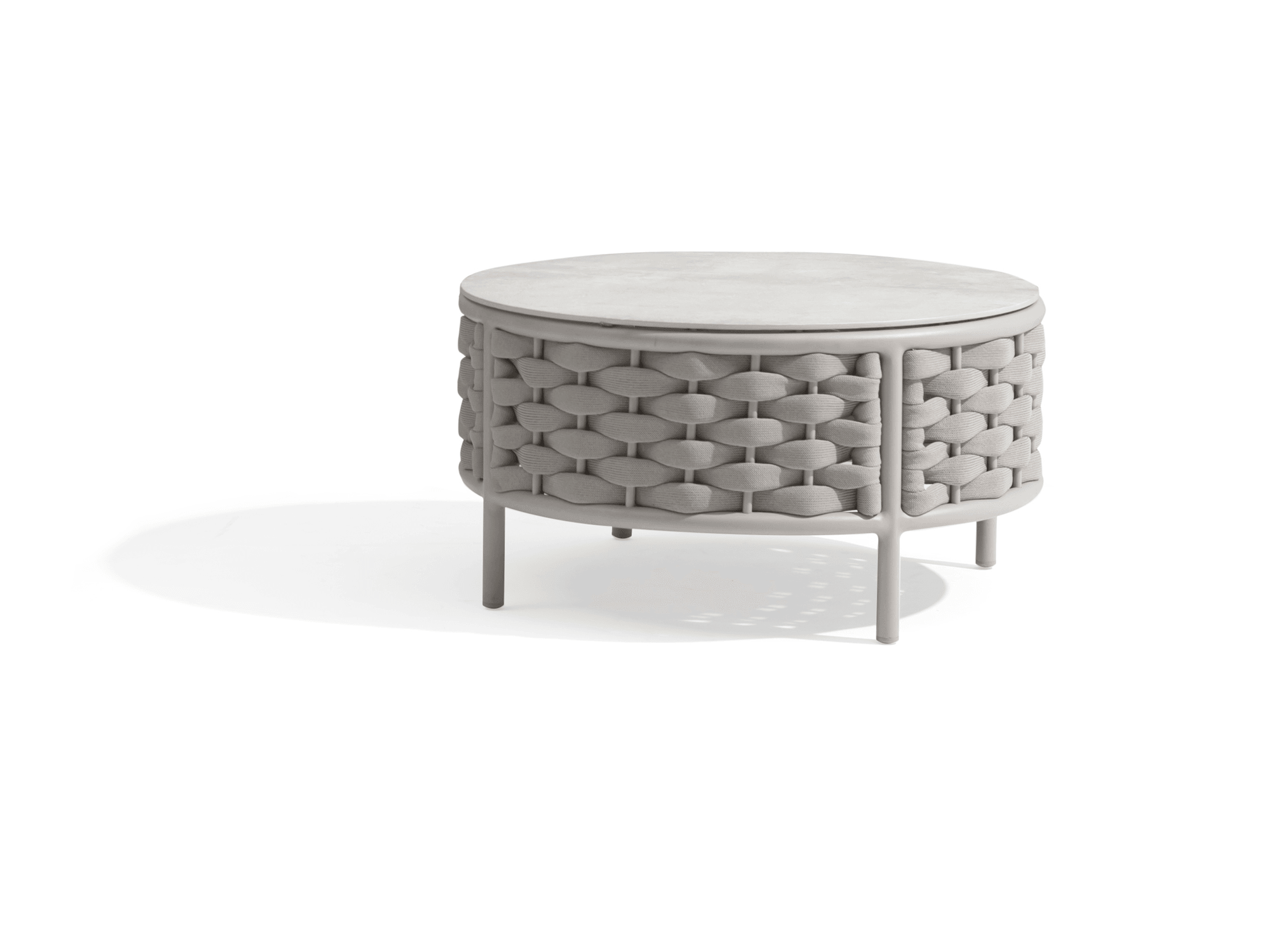 Nita Loop Round Coffee Table - Euro Living Furniture