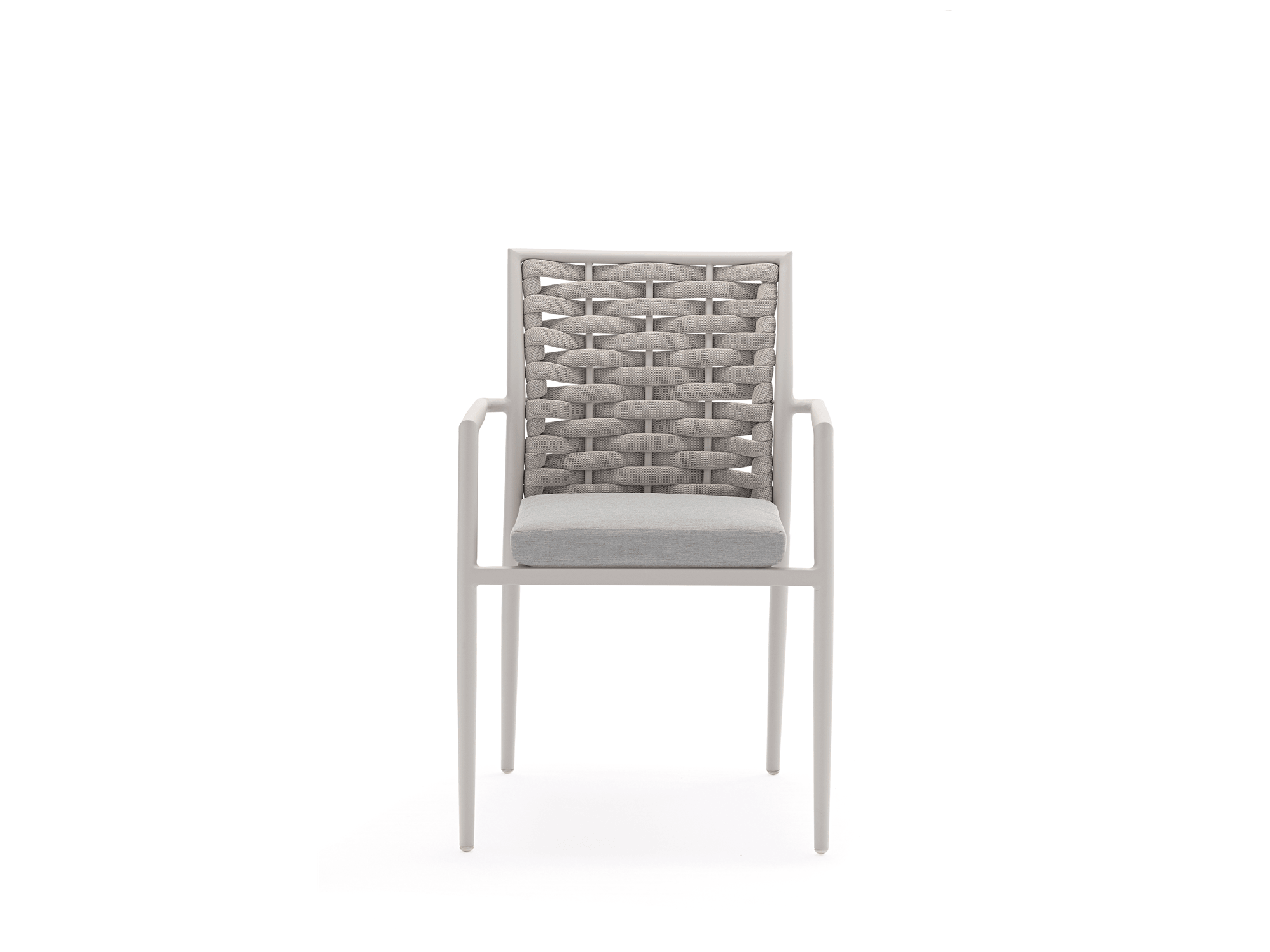 Nita Loop Dining Chair in Griege - Euro Living Furniture