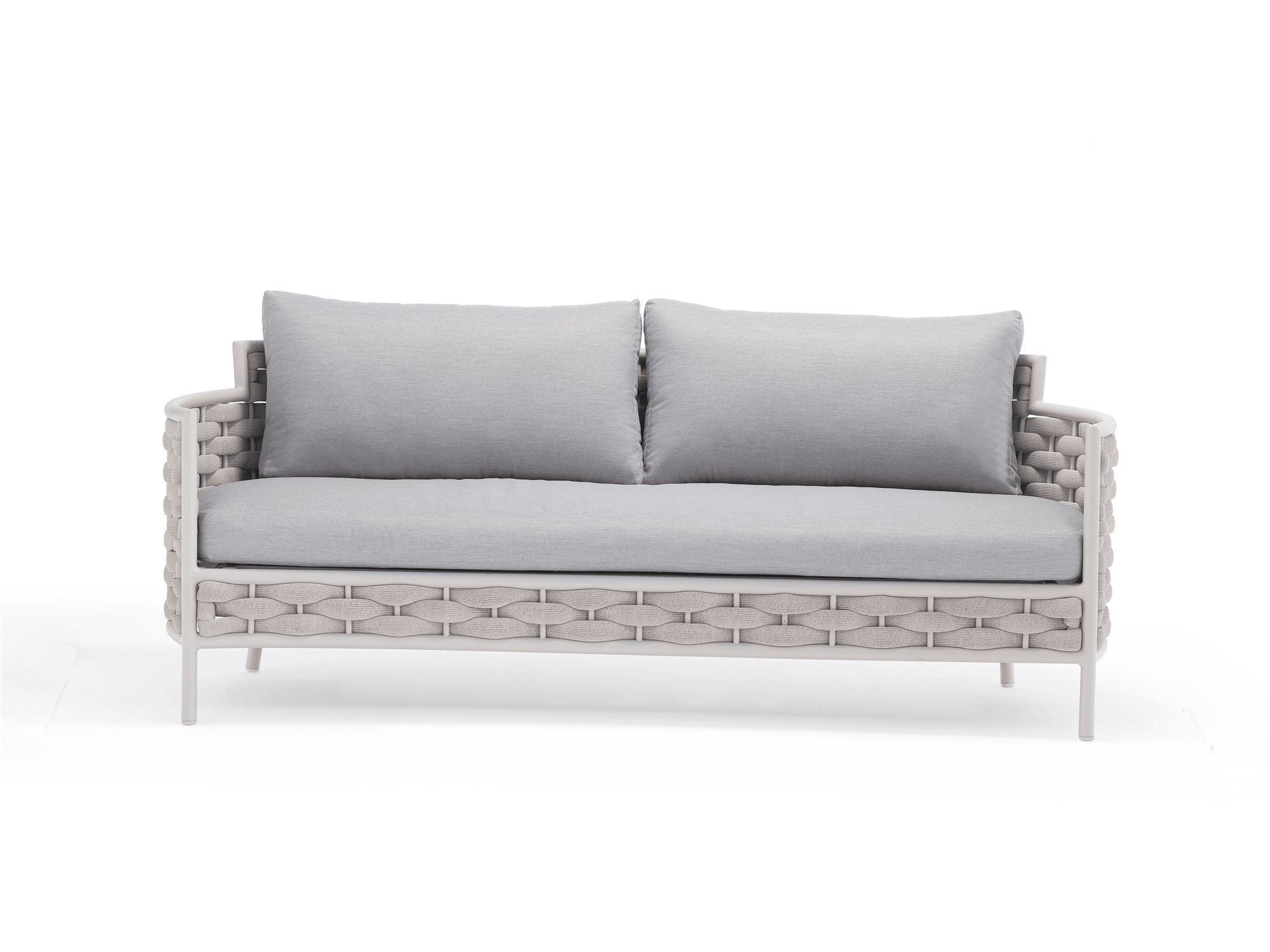 Nita Loop Sofa in Greige - Euro Living Furniture