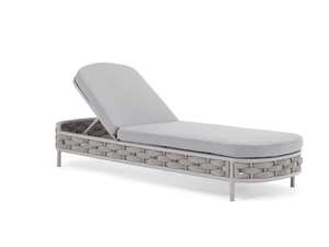 Nita Loop Chaise Lounge in Griege - Euro Living Furniture