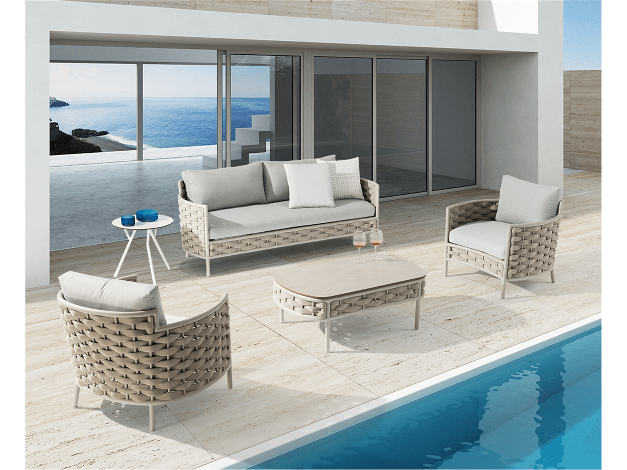 Nita Coffee Table - Euro Living Furniture