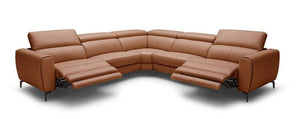 London Motion Sectional In Rust - Euro Living Furniture