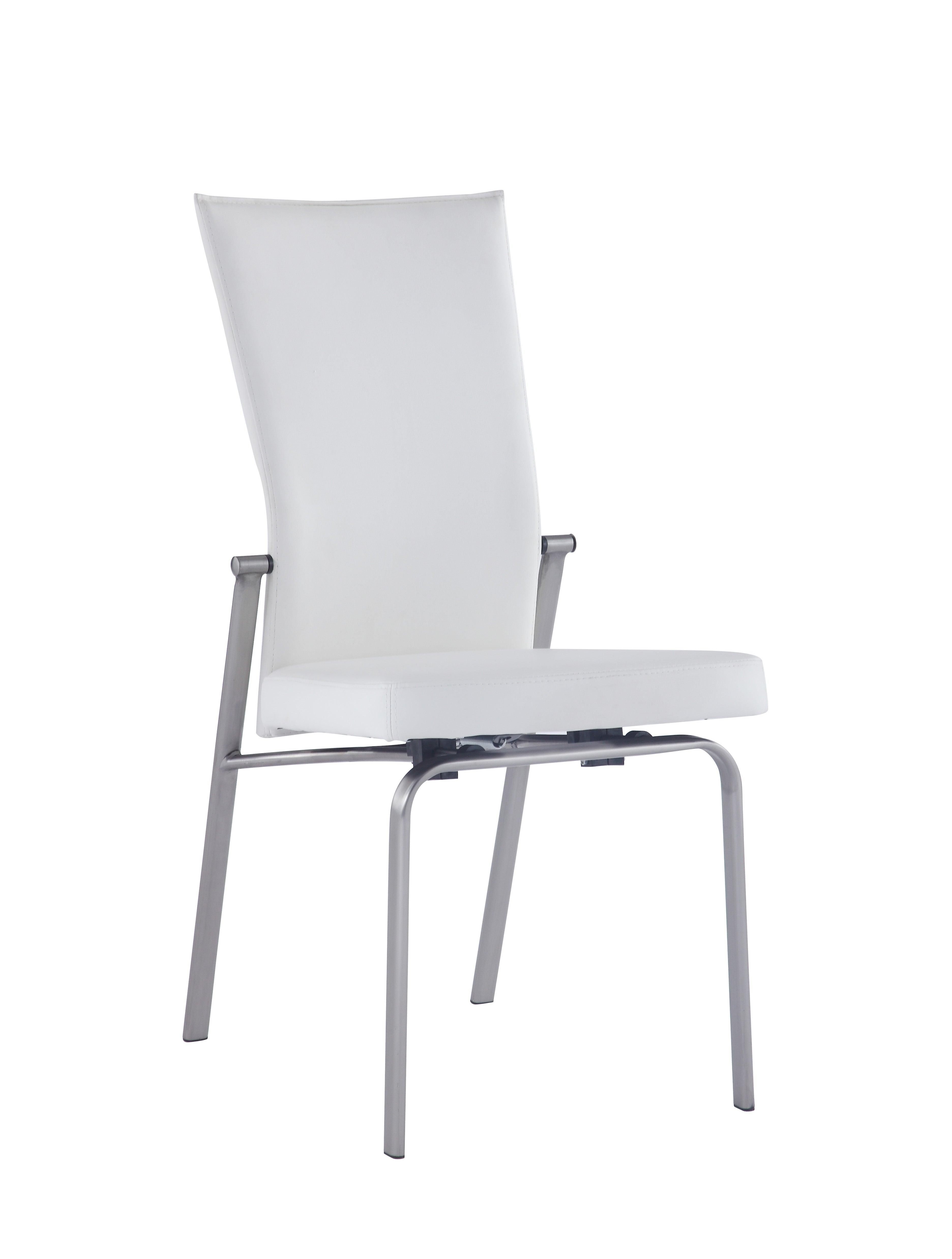Molli Motion Dining Chair - Brushed - Euro Living Furniture