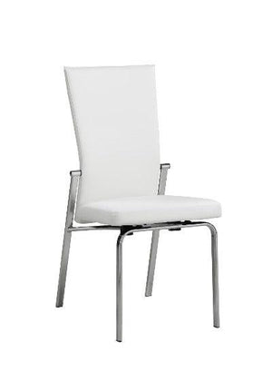 Molli Motion Dining Chair - Chrome - Euro Living Furniture
