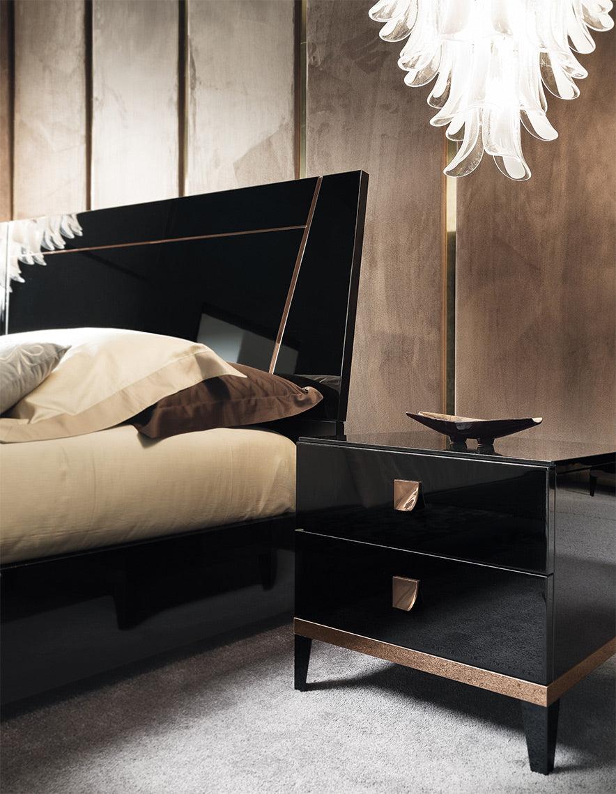 Mont Noir Night Stand - Euro Living Furniture