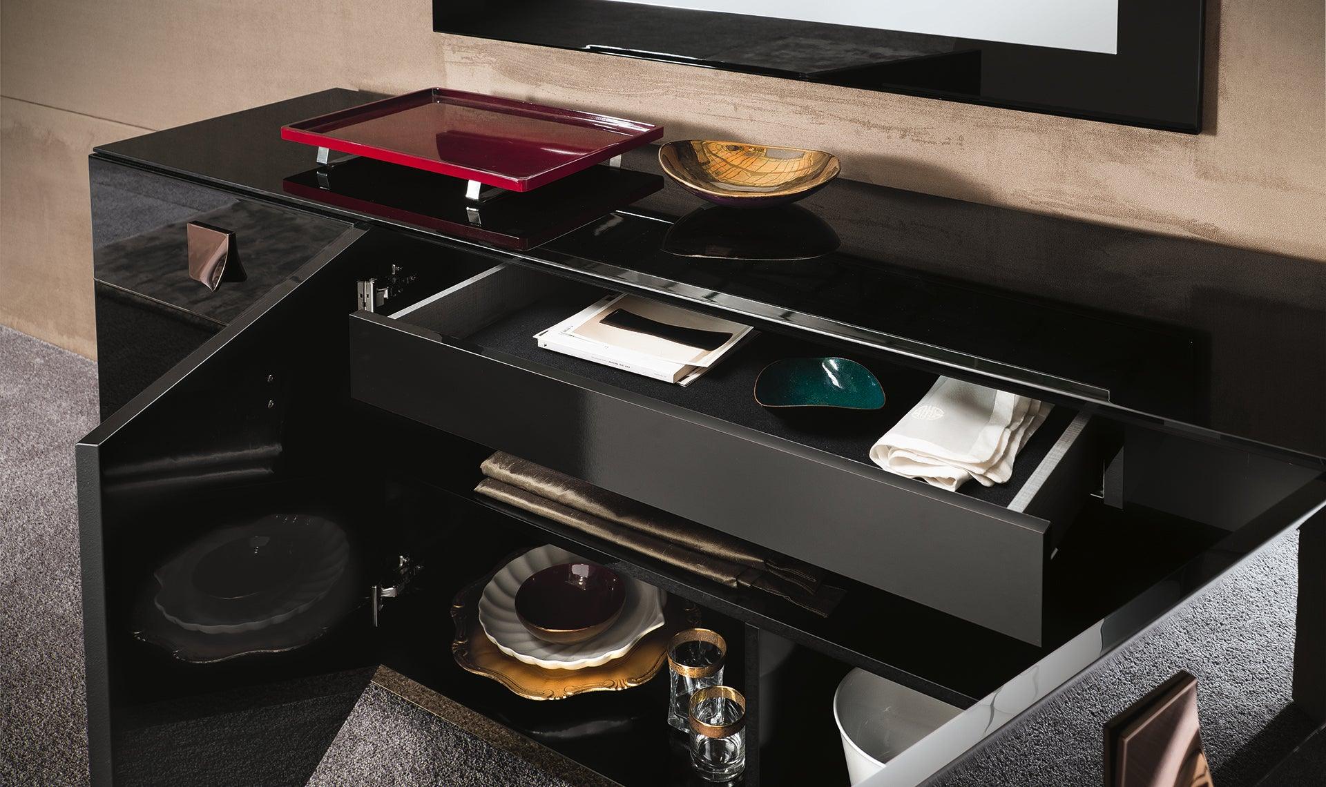 Glamour Curio Cabinet - Euro Living Furniture