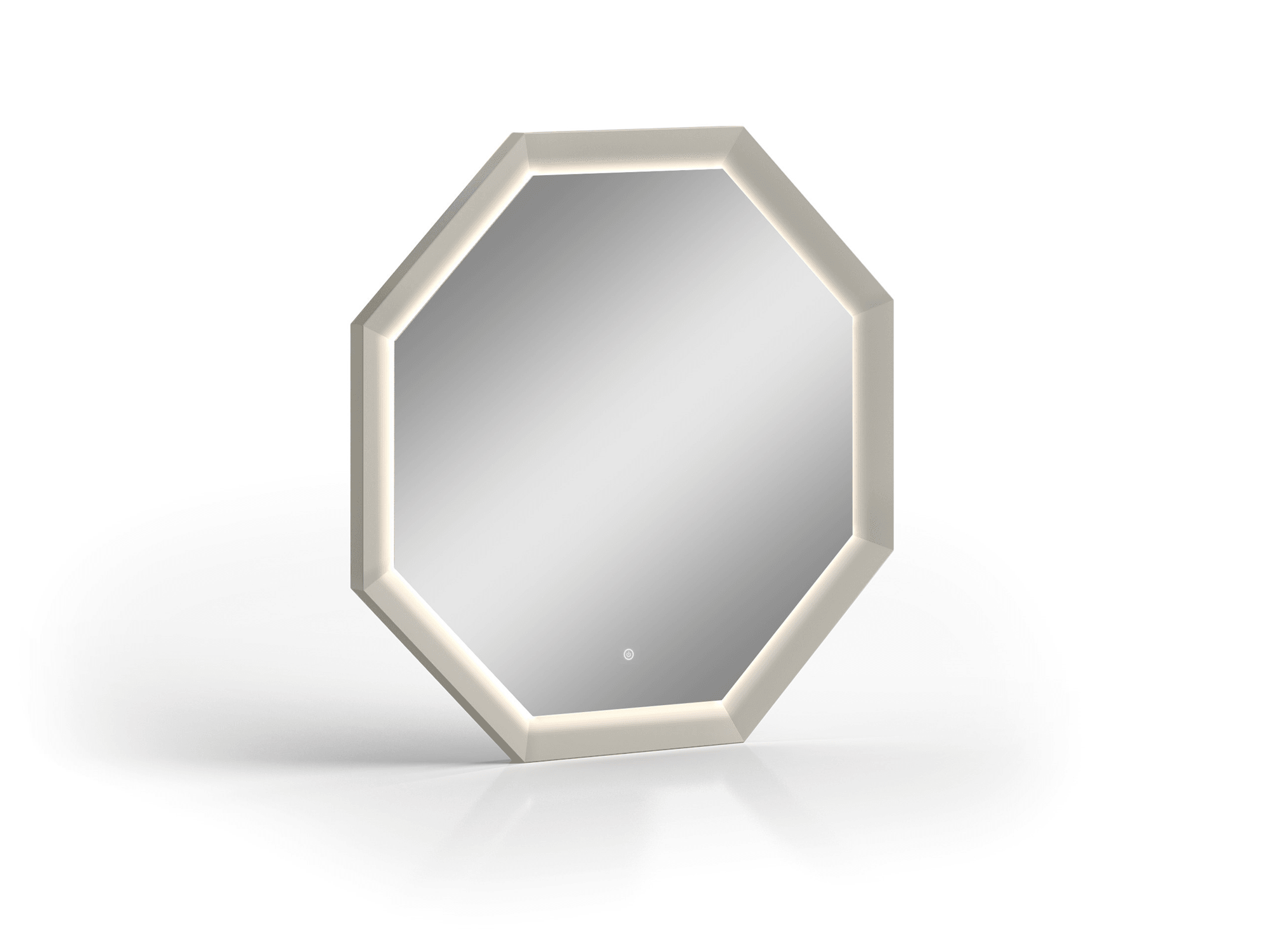 Jackson Hexagonal Mirror Grey - Euro Living Furniture