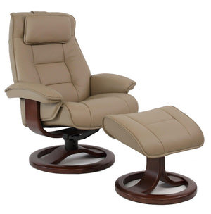 Mustang R Leather Reclining Chair - Euro Living Furniture
