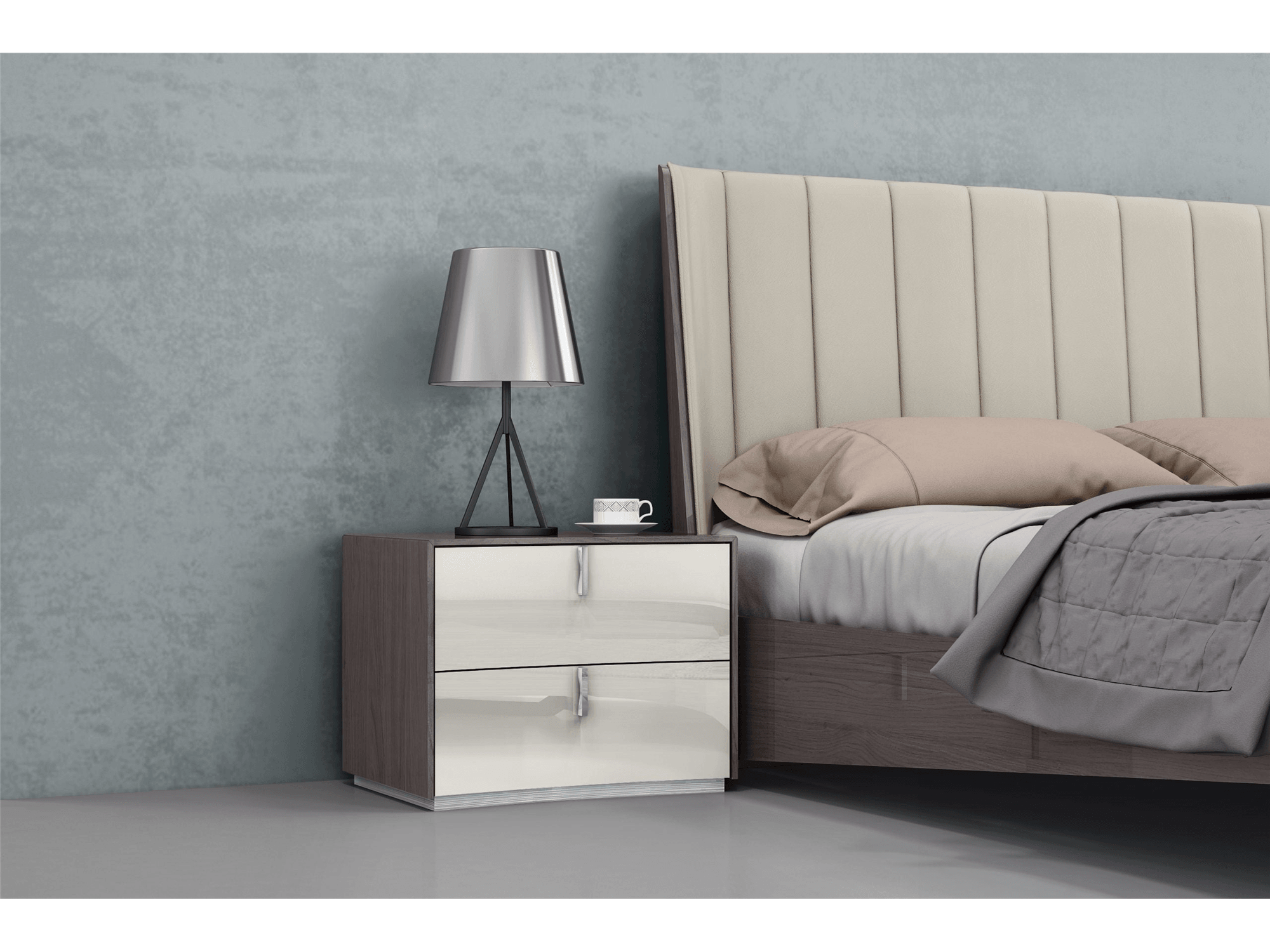 Berlin Nightstand - Euro Living Furniture