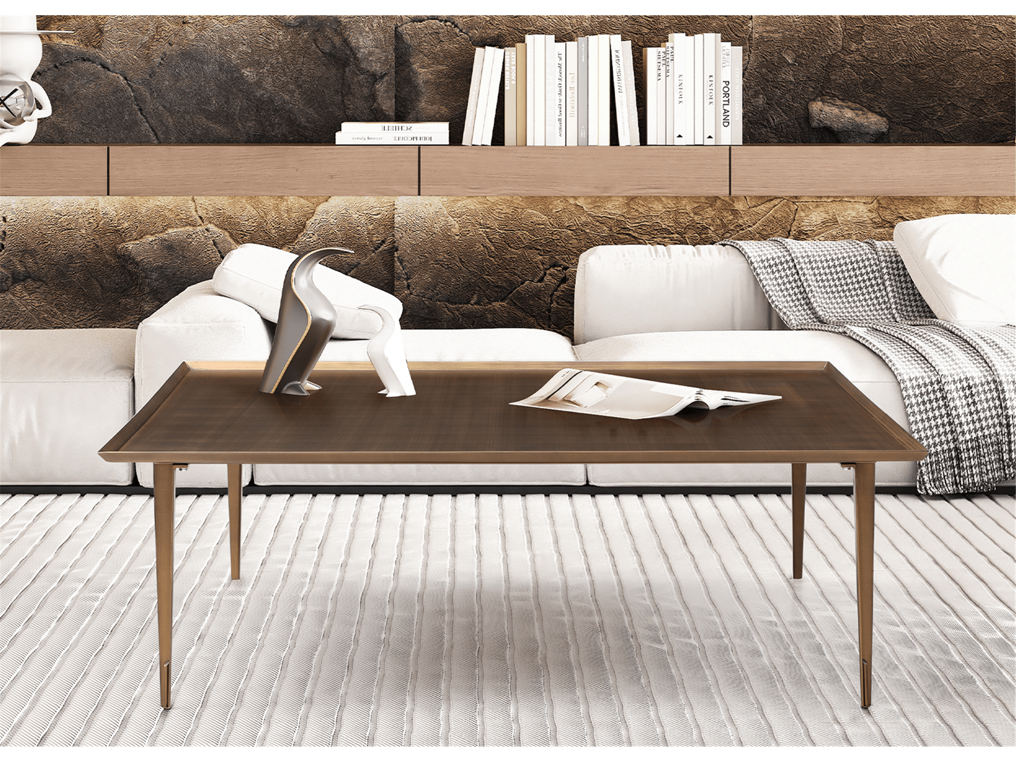 Darla Coffee Table - Euro Living Furniture