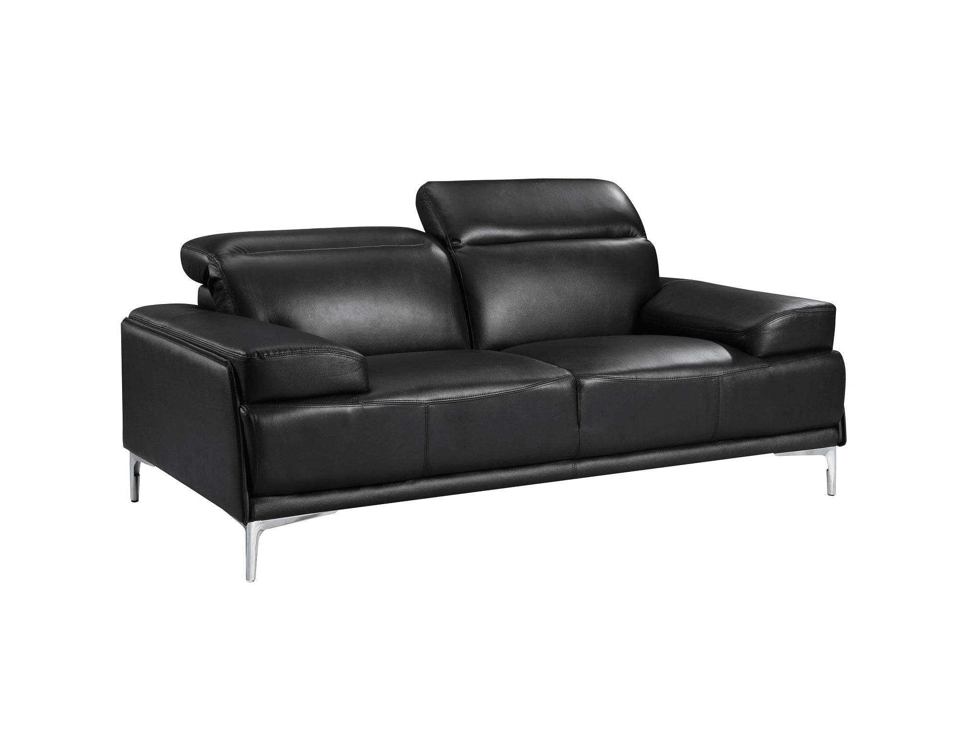 Archlight Black Sofa - Euro Living Furniture