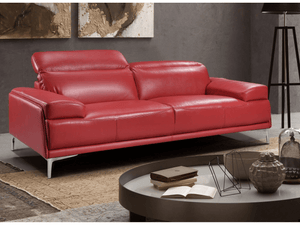 Archlight Red Sofa - Euro Living Furniture