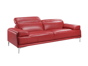 Archlight Red Sofa - Euro Living Furniture