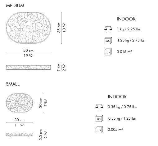 NORI TRAY, SMALL - Euro Living Furniture