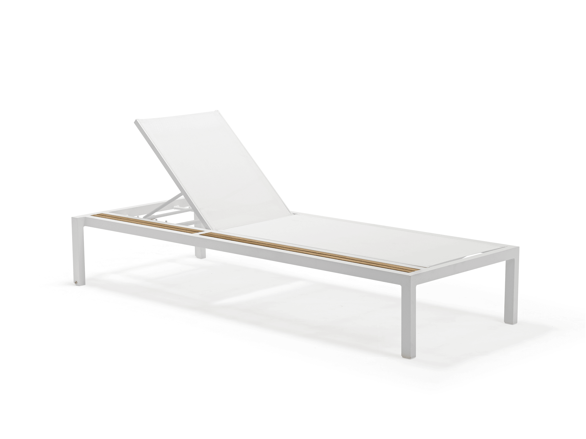 Brielle Chaise Lounge With Side Table - Euro Living Furniture