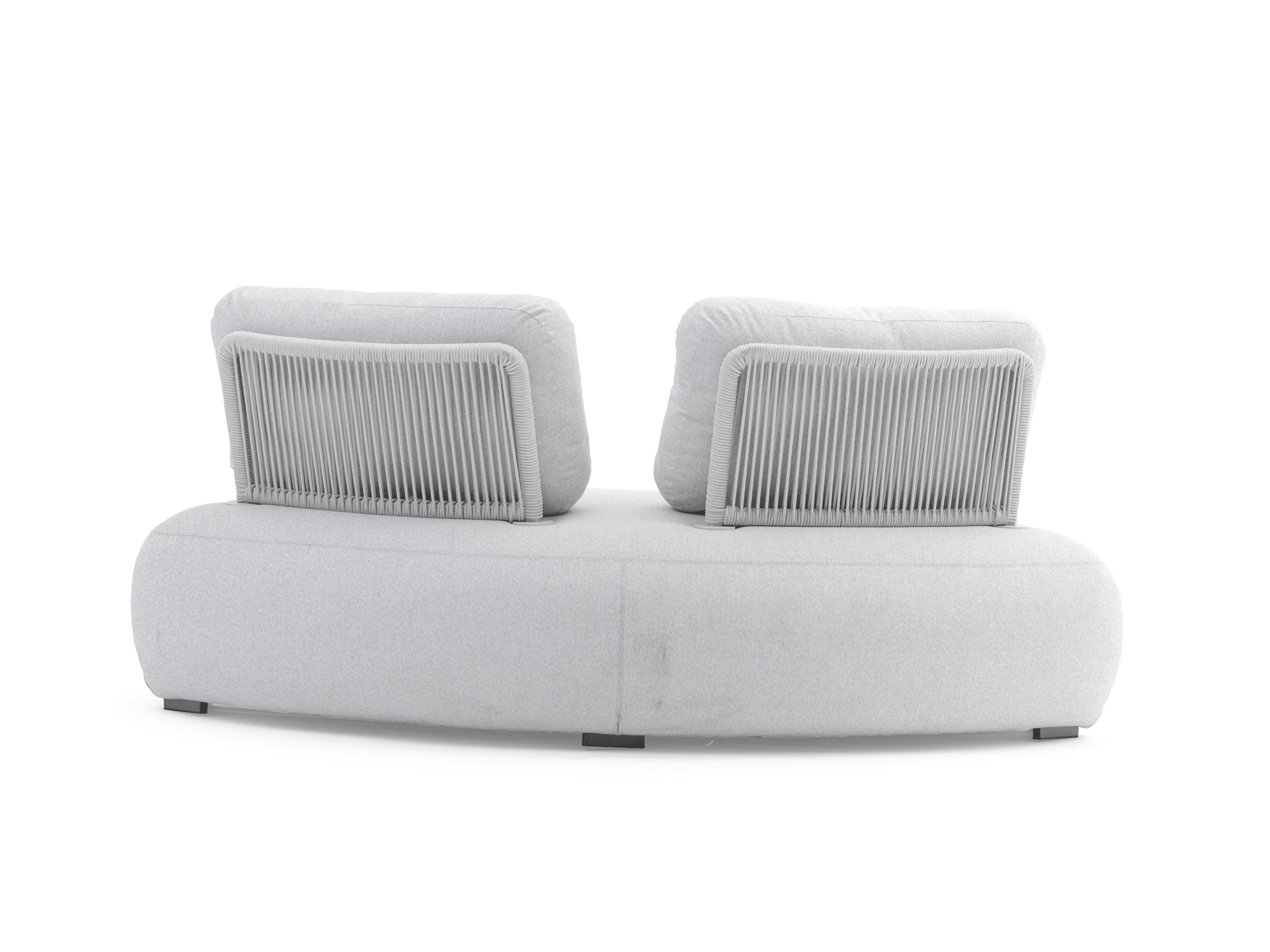 Madi Curved Corner Sofa - Euro Living Furniture