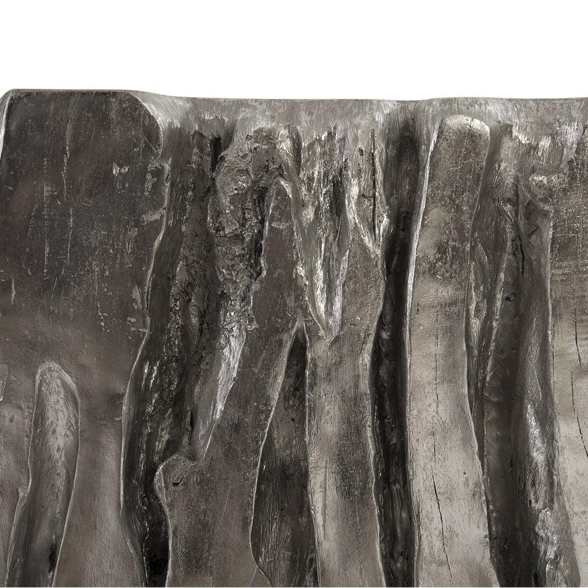 Freeform Console Table Silver Leaf - Euro Living Furniture