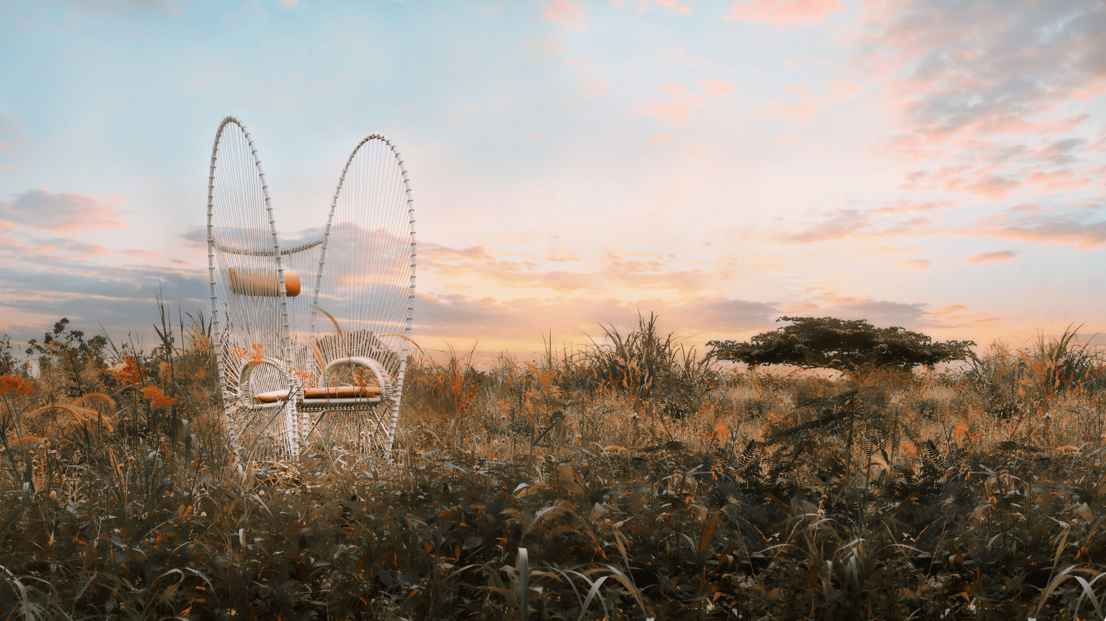 PAPILLON EASY ARMCHAIR - Euro Living Furniture