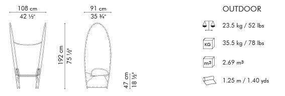 PAPILLON EASY ARMCHAIR - Euro Living Furniture