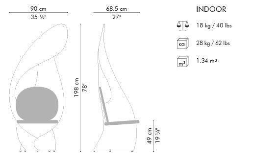 Kenneth cobonpue peacock online chair