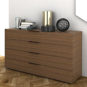 Spazio 4 Drawer Dresser - Euro Living Furniture