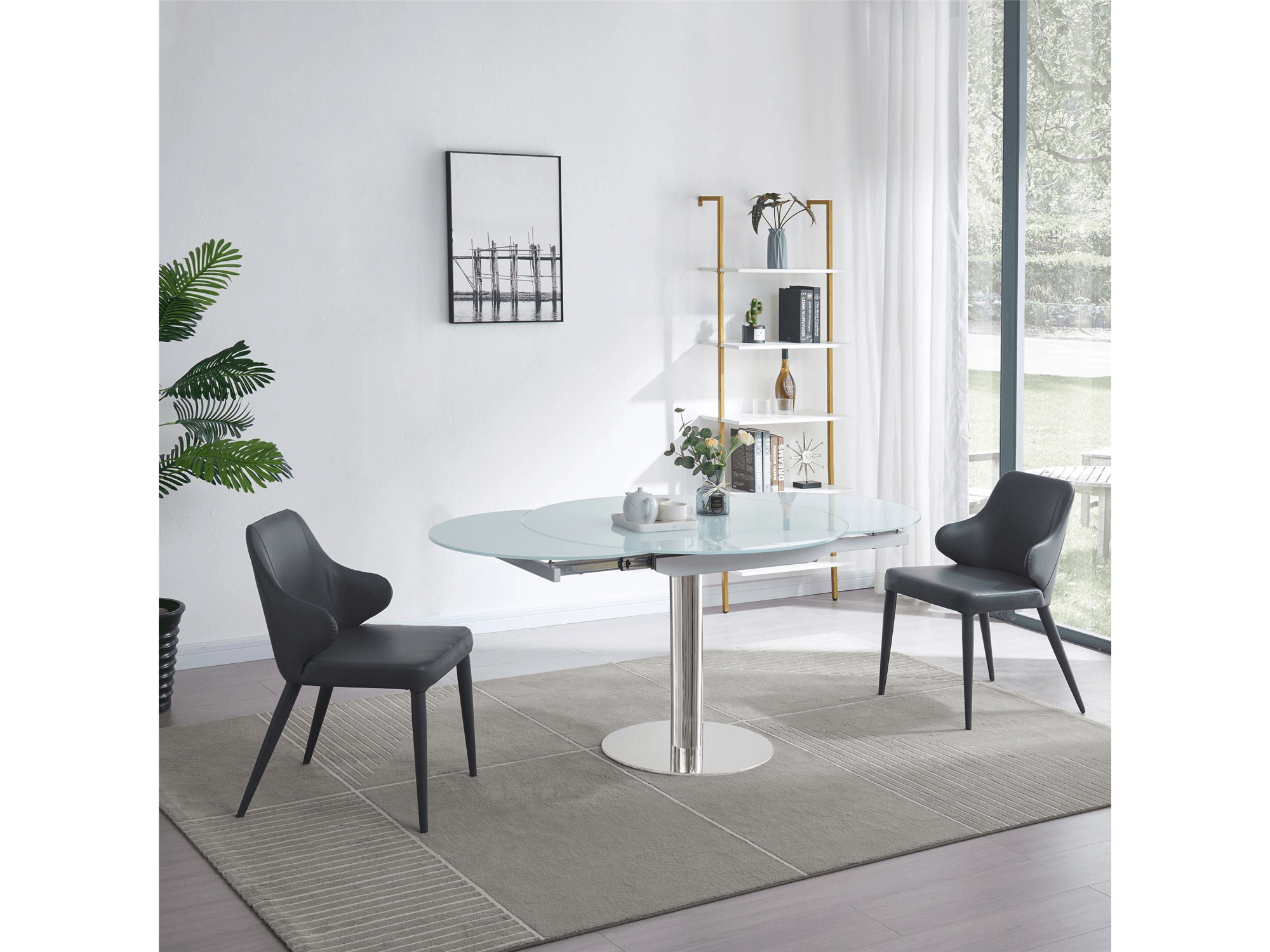 Mueble Extension Dining Table - Euro Living Furniture