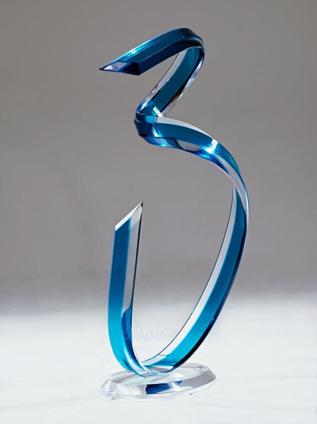 Muse Acrylic Sculpture - Euro Living Furniture