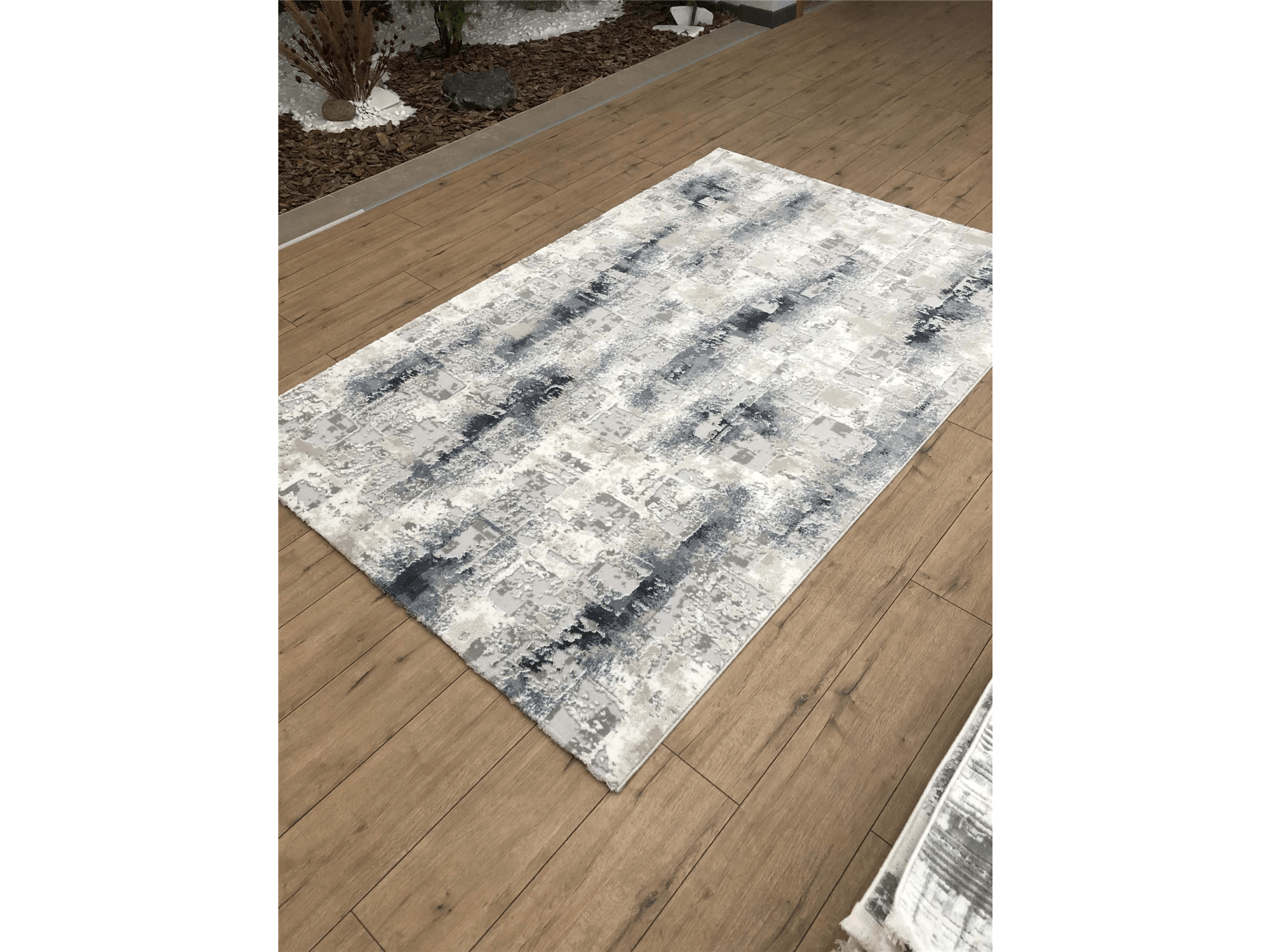 Alexia Decorative Acrylic Rug - Euro Living Furniture
