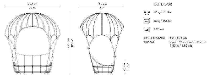 RUSSELL LOVESEAT - Euro Living Furniture